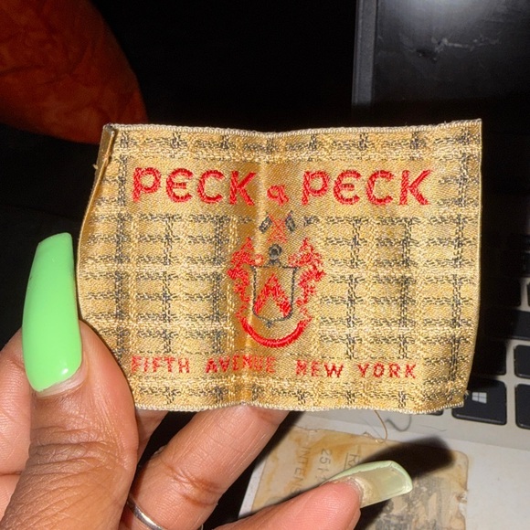 Vintage 1980's Peck & Peck Faux Fur Coat - Picture 6 of 7